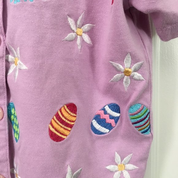 EASTER! Michael Simon Girl's Embroidered Top 4-5 - Picture 4 of 8
